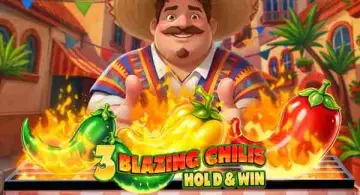 3 Blazing Chilis Hold & Win